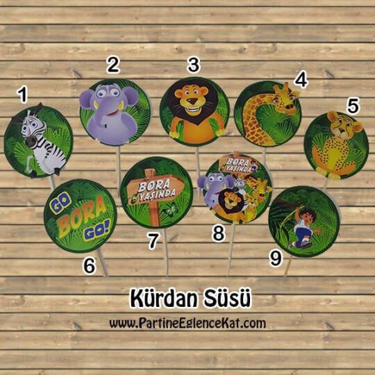 Safari Konsept Kürdan Süsü