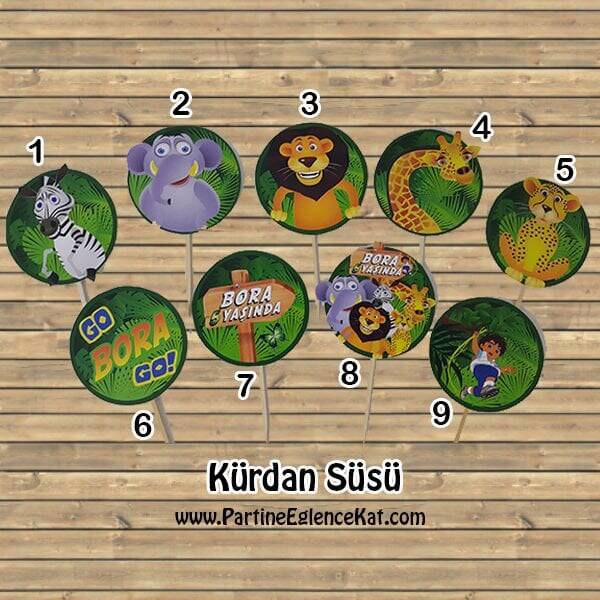 Safari Konsept Kürdan Süsü - 1