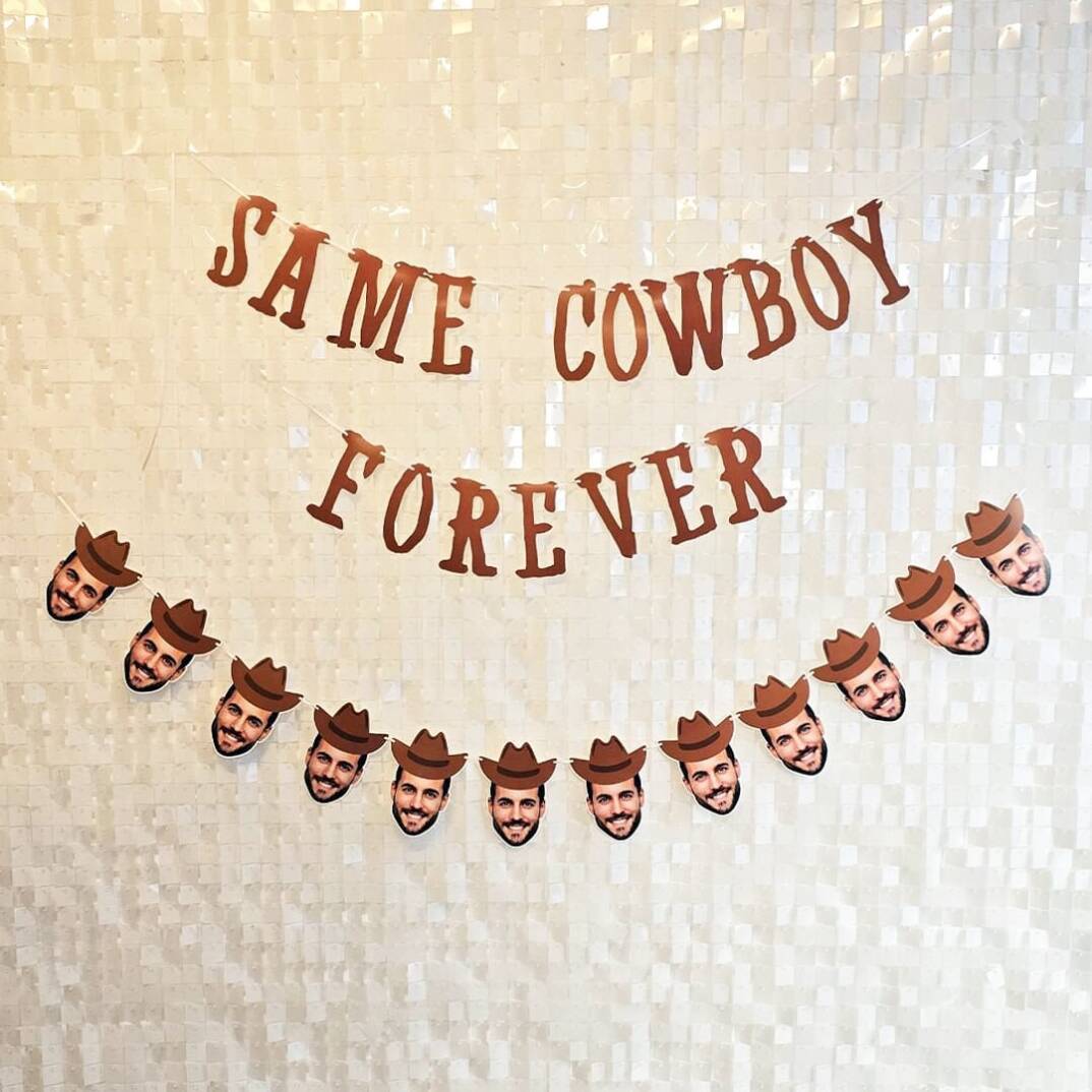 Same Cowboy Forever Fotoğraflı Banner 2li Set Banner - 1