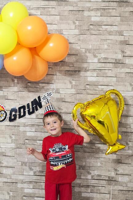 Şampiyon Kupası Balon Kupa Şeklinde Folyo Balon 65cm - 5