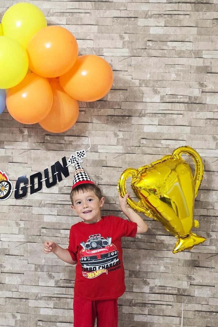 Şampiyon Kupası Balon Kupa Şeklinde Folyo Balon 65cm - 5