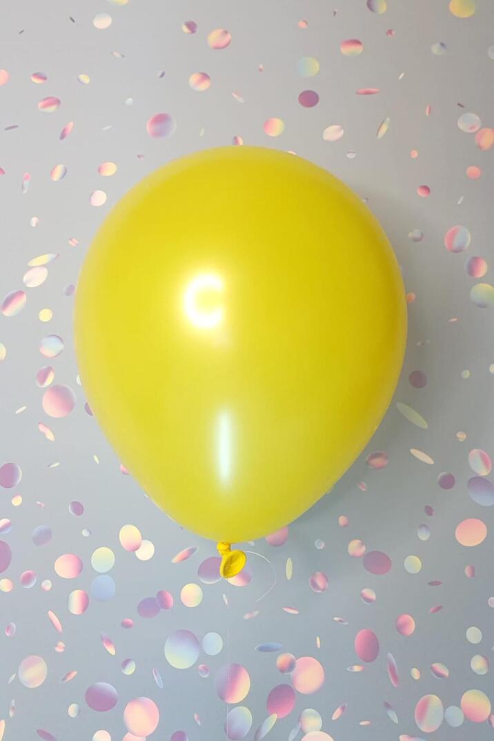 Sarı Balon 10 Adet - 12 inc 30 cm Parti Balonu - 1