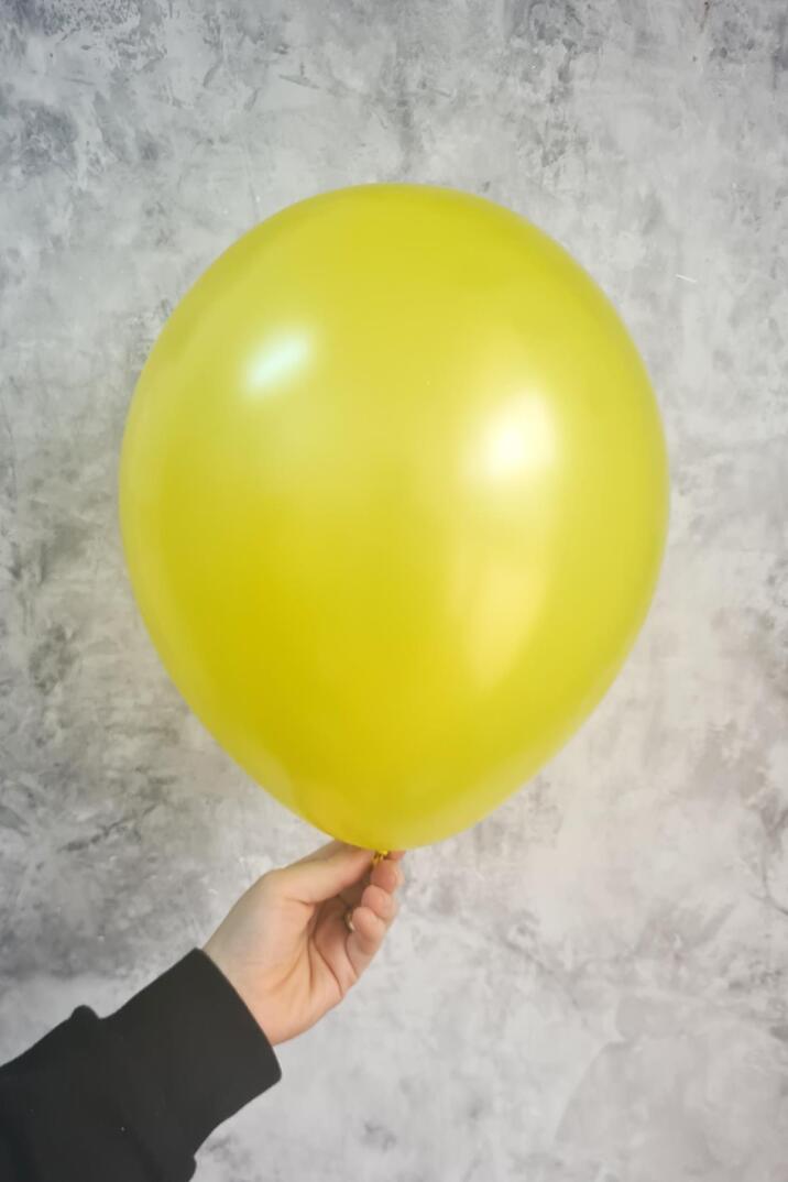 Sarı Balon 10 Adet - 12 inc 30 cm Parti Balonu - 2