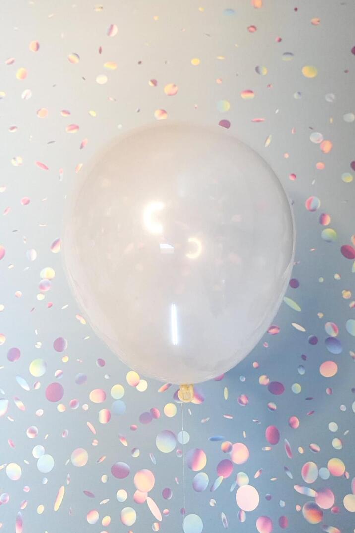 Şeffaf Balon 10 Adet - 12 inc 30 cm Parti Balonu - 1