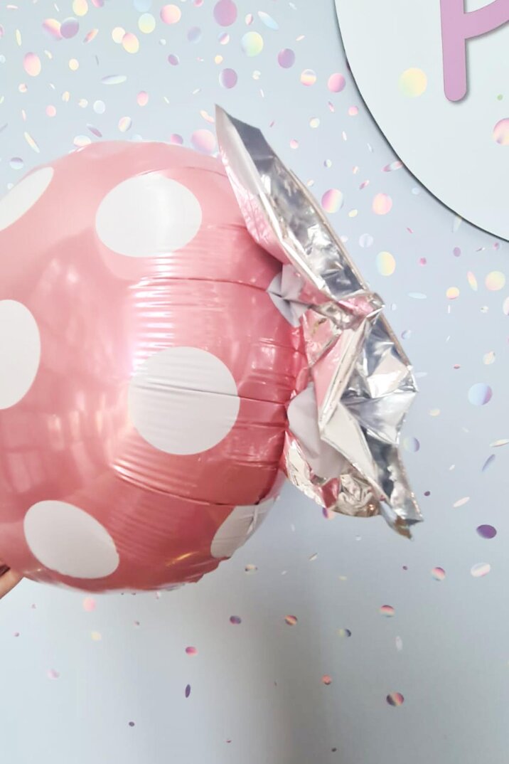 Şeker Paketi Şekilli Folyo Balon Şeker Balon PEMBE - 2