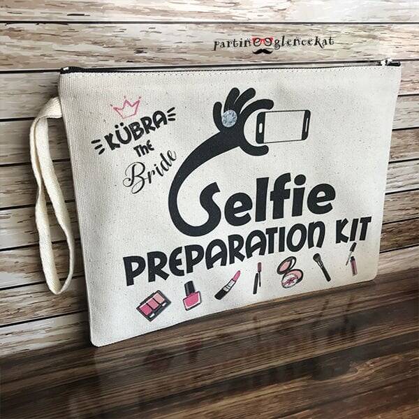 Selfie Preparation Kit Clutch Makyaj Çantası - 1