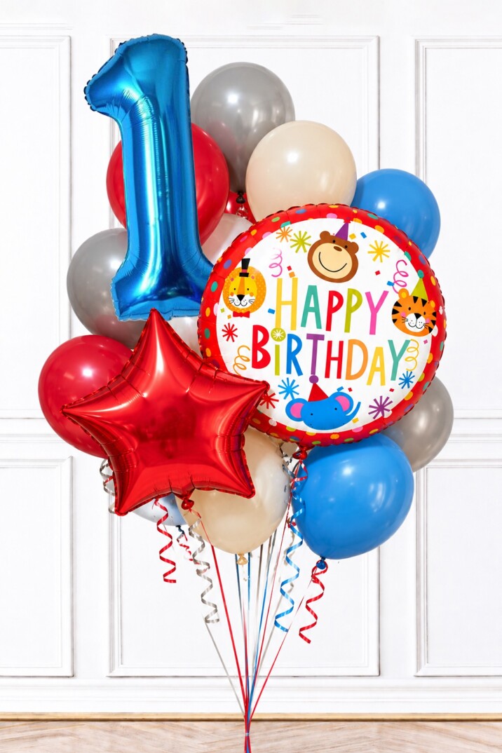 Set 282 Sirk Konsept Doğum Günü Balon Süsleme Seti - 1
