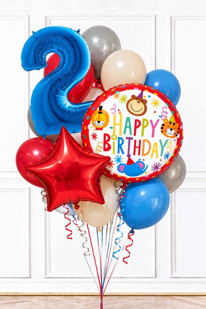Set 282 Sirk Konsept Doğum Günü Balon Süsleme Seti - 3