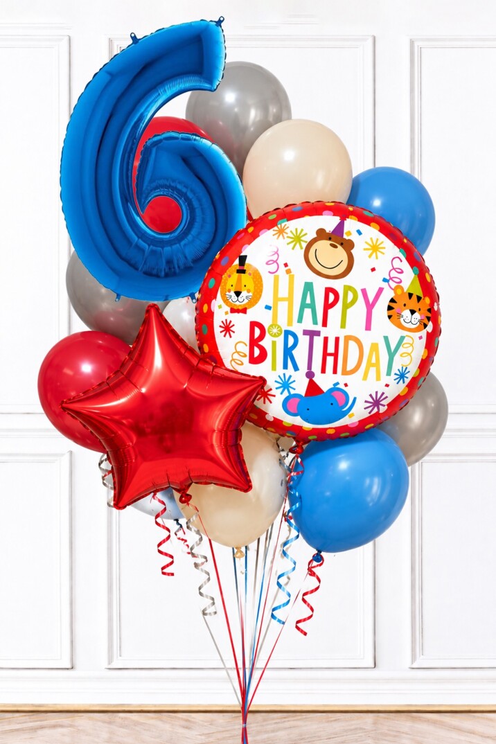 Set 282 Sirk Konsept Doğum Günü Balon Süsleme Seti - 11