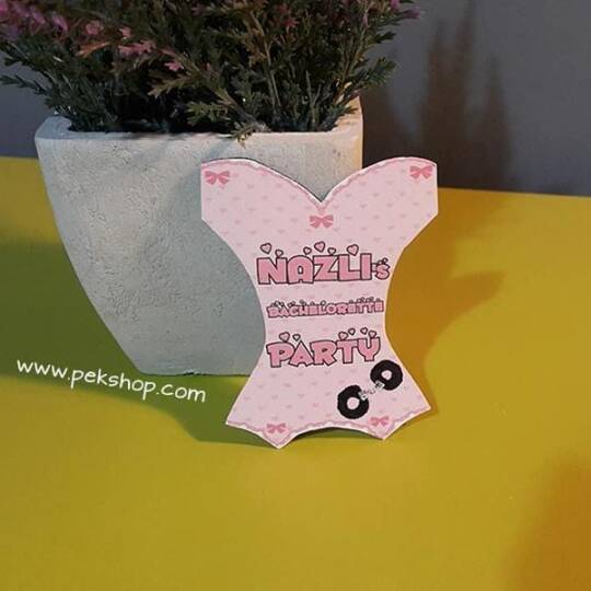Sexy Bekarlığa Veda Konsept Hediyelik Magnet