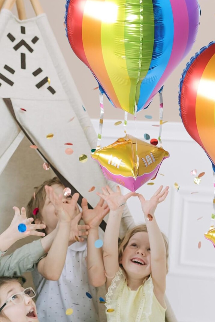 Sıcak Hava Balonu Şeklinde Folyo Balon Kapadokya Balonu - 2