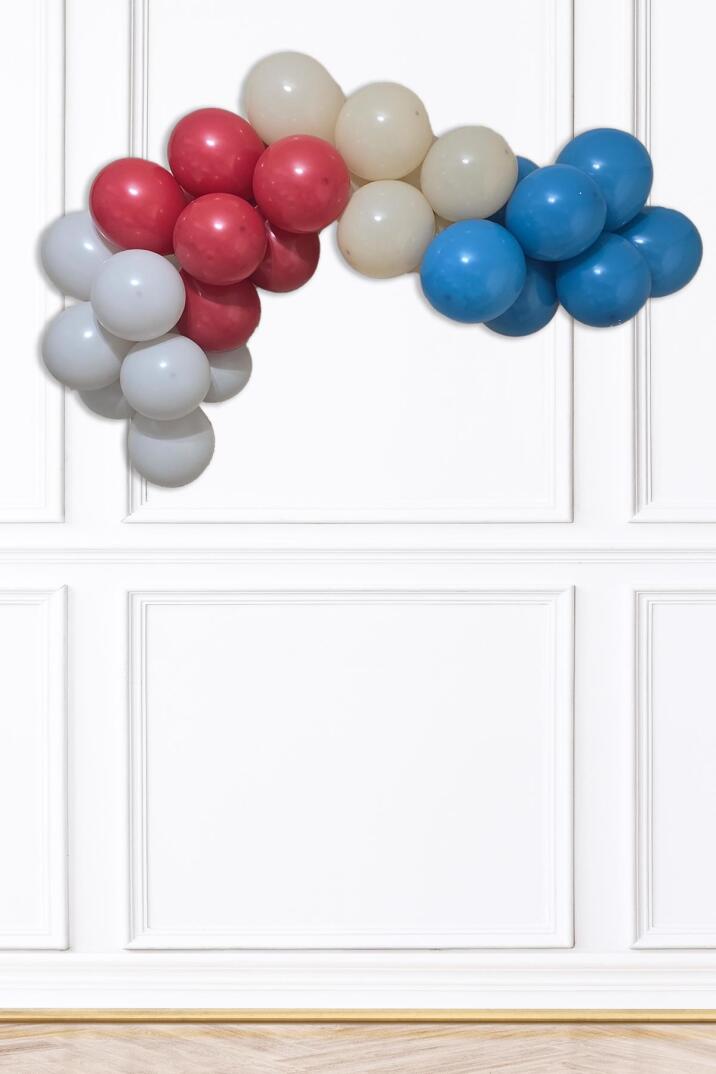 Sirk Konsept Doğum Günü Balon Zinciri Seti - 1