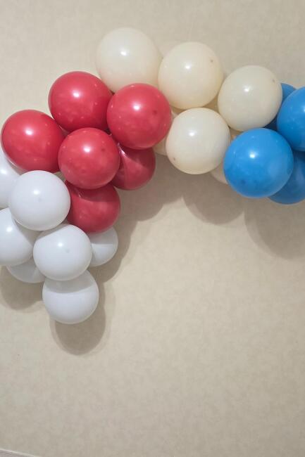 Sirk Konsept Doğum Günü Balon Zinciri Seti - 3