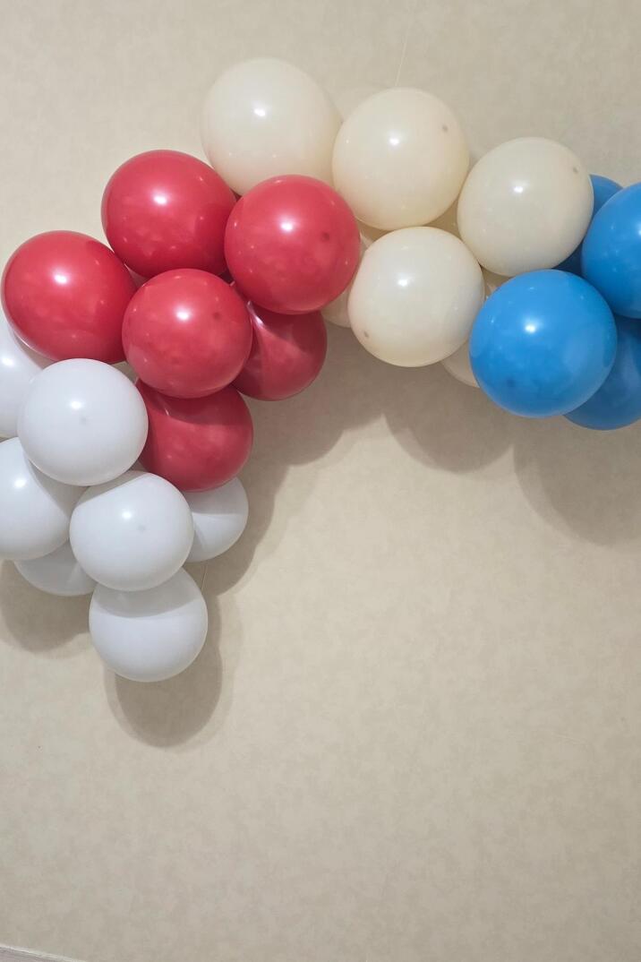 Sirk Konsept Doğum Günü Balon Zinciri Seti - 3