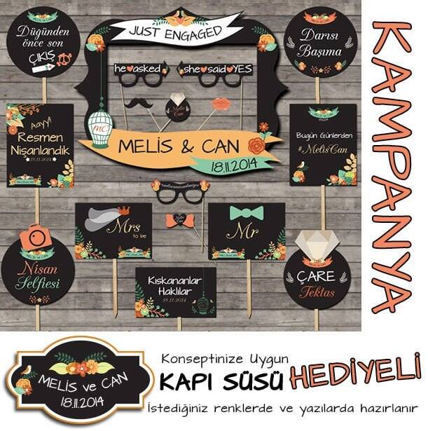 Siyah-Turuncu Konsept 2li Kampanyalı Paket - 1