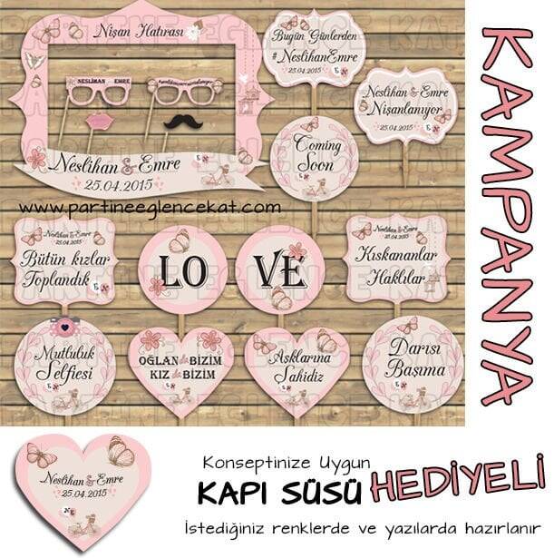 Somon-Kelebek Konsept 2li Kampanyalı Paket - 1