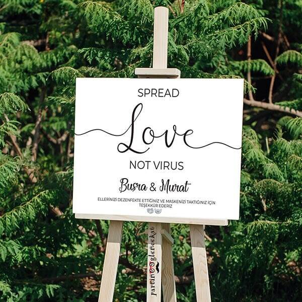 Spread Love Karşılama Panosu - 1