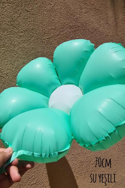 Su Yeşili Papatya Folyo Balon 70cm - 3