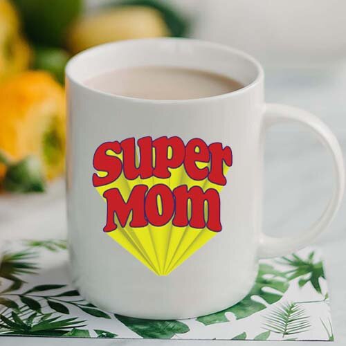 Super Mom Anneye Özel Kupa Bardak - 1