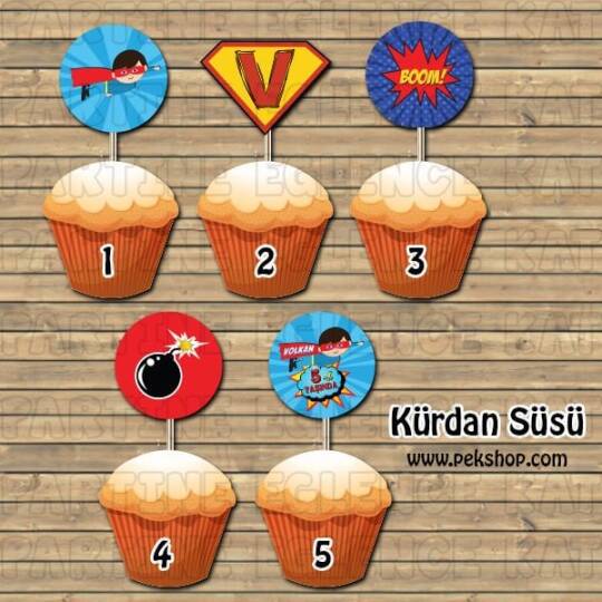Supermen Konsept Kürdan Süsü