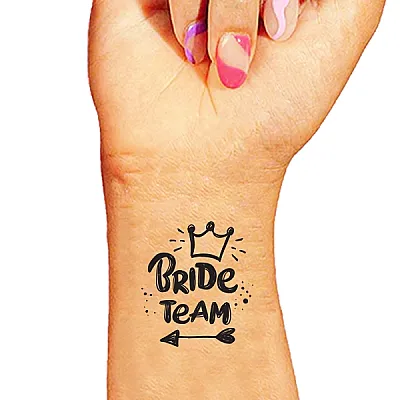 Taçlı Bride Team Dövme