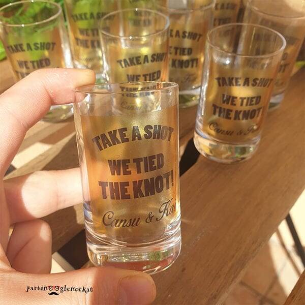 Take a Shot Yazılı Kişiye Özel Shot Bardağı - 1