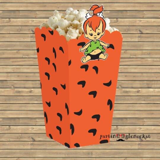 Taşdevri ''Çakıl'' Konsept Popcorn Kutusu