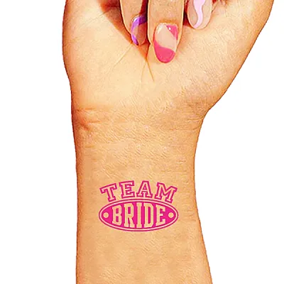 Team Bride Logo Dövme 