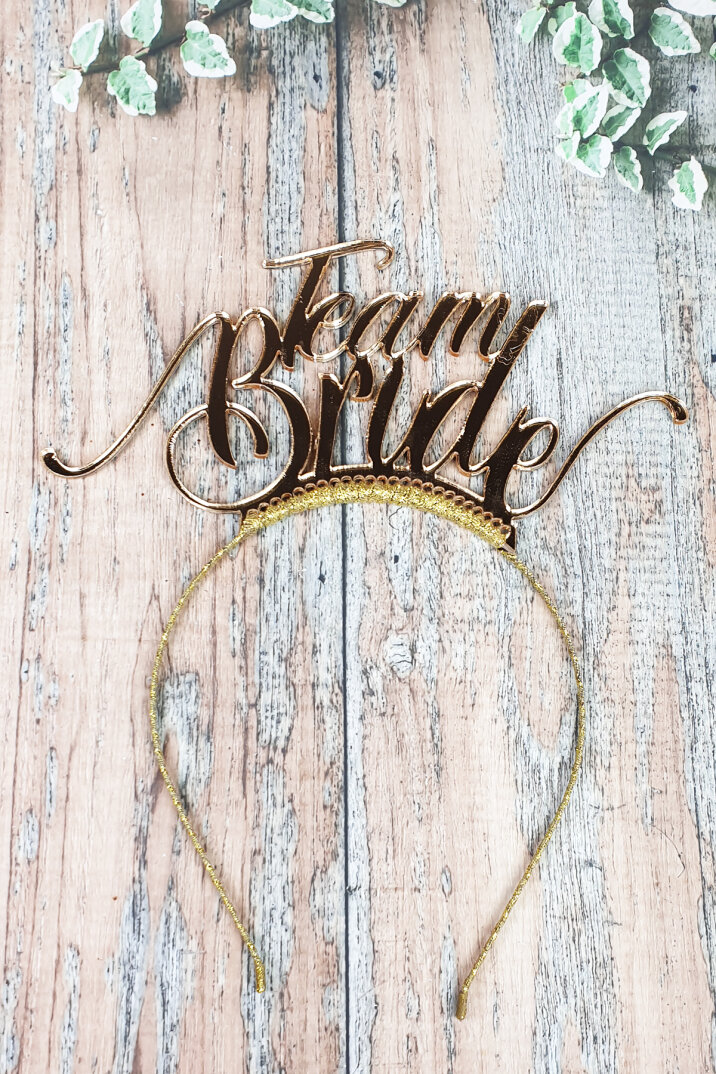 Team Bride Taç, Altın Gelin Tacı - 1