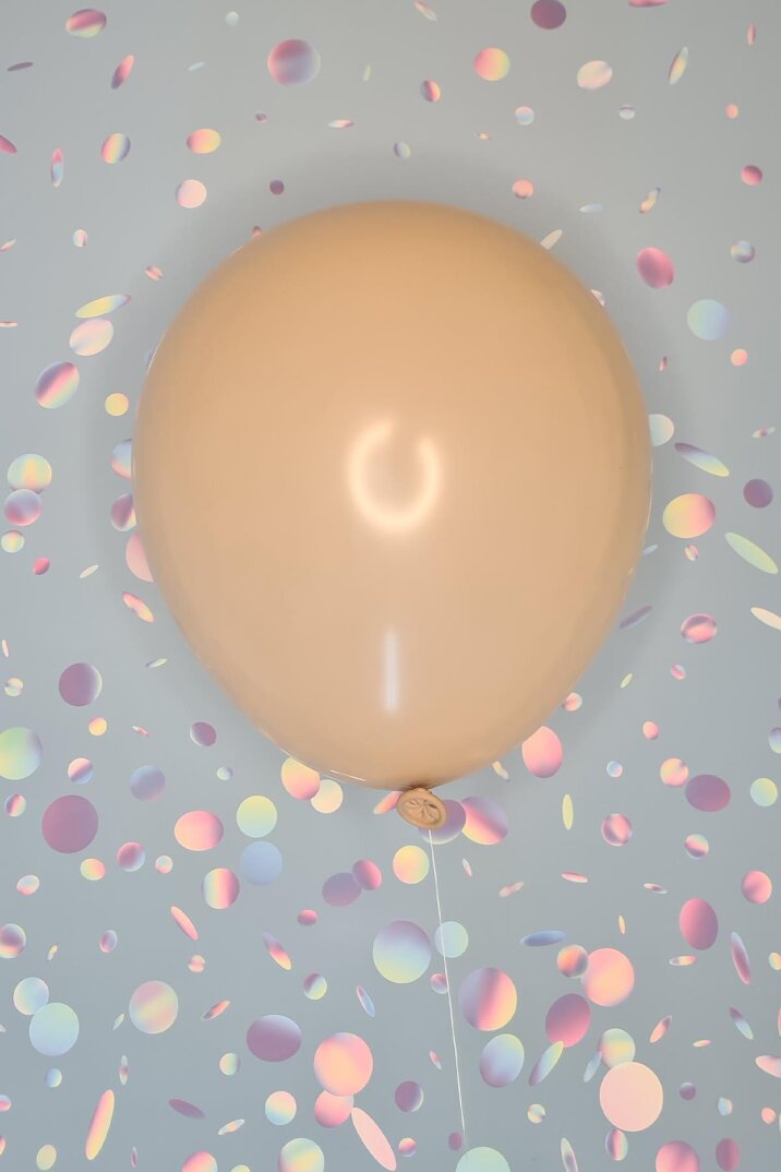 Ten Rengi Retro Renk Balon 10 Adet - 12 inc 30 cm Parti Balonu - 1