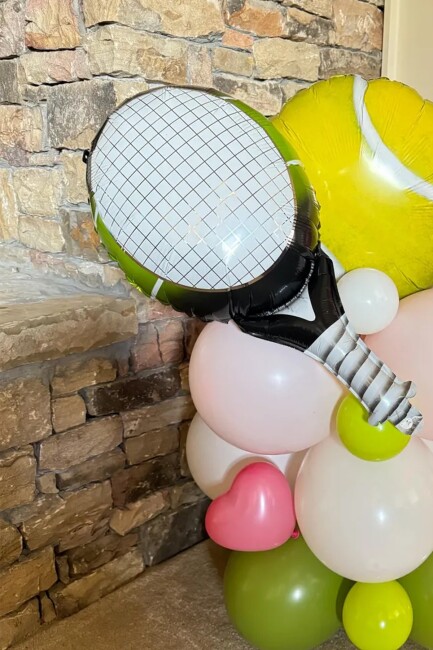Tenis Raketi Folyo Balon Raket Şekilli Balon - 2