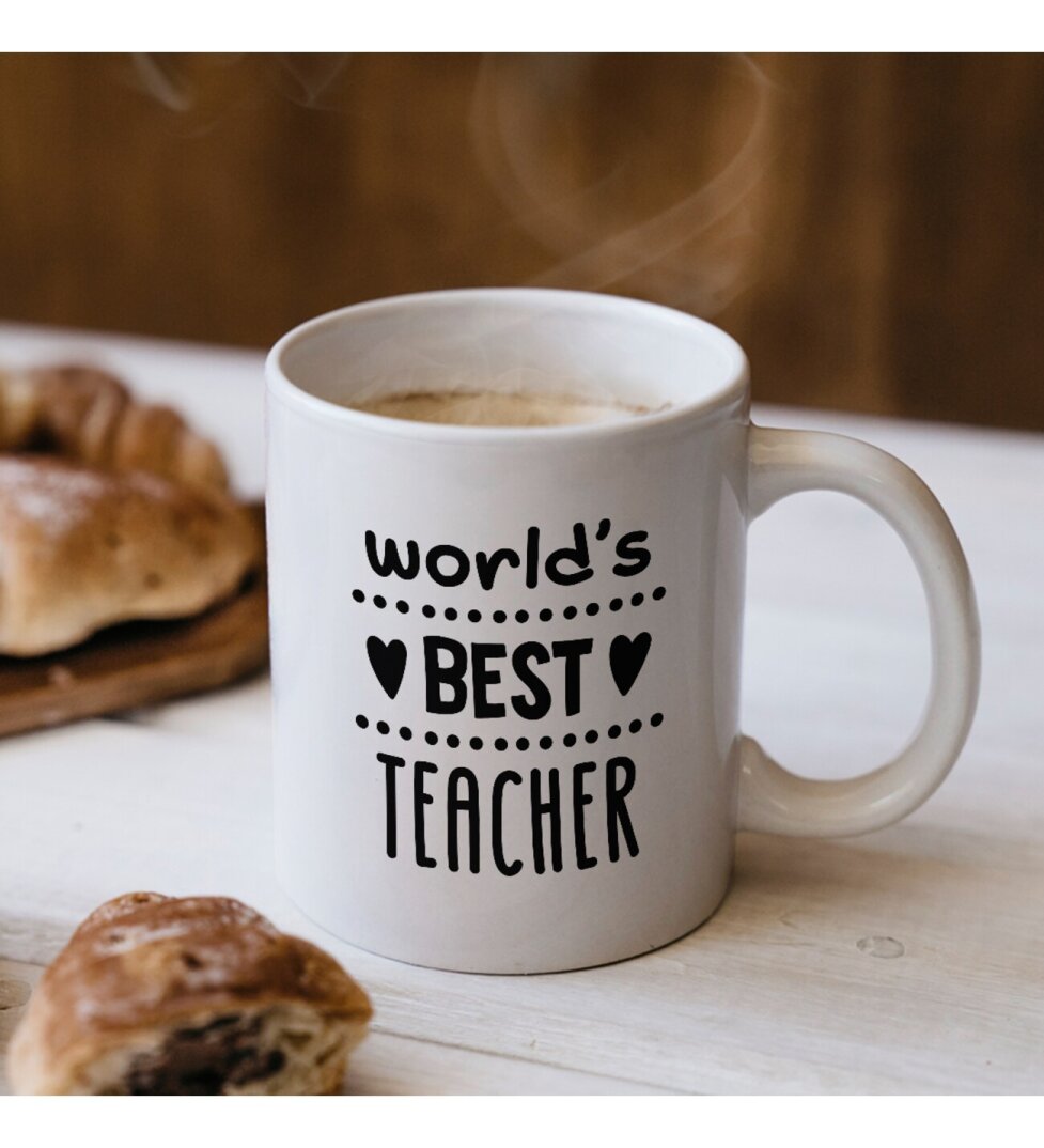 The Best Teacher Ever Öğretmenler Günü Hediye Kupa Bardak - 1