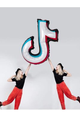 Tiktok Fenomen Doğum Günü Partisi Folyo Balon - 2