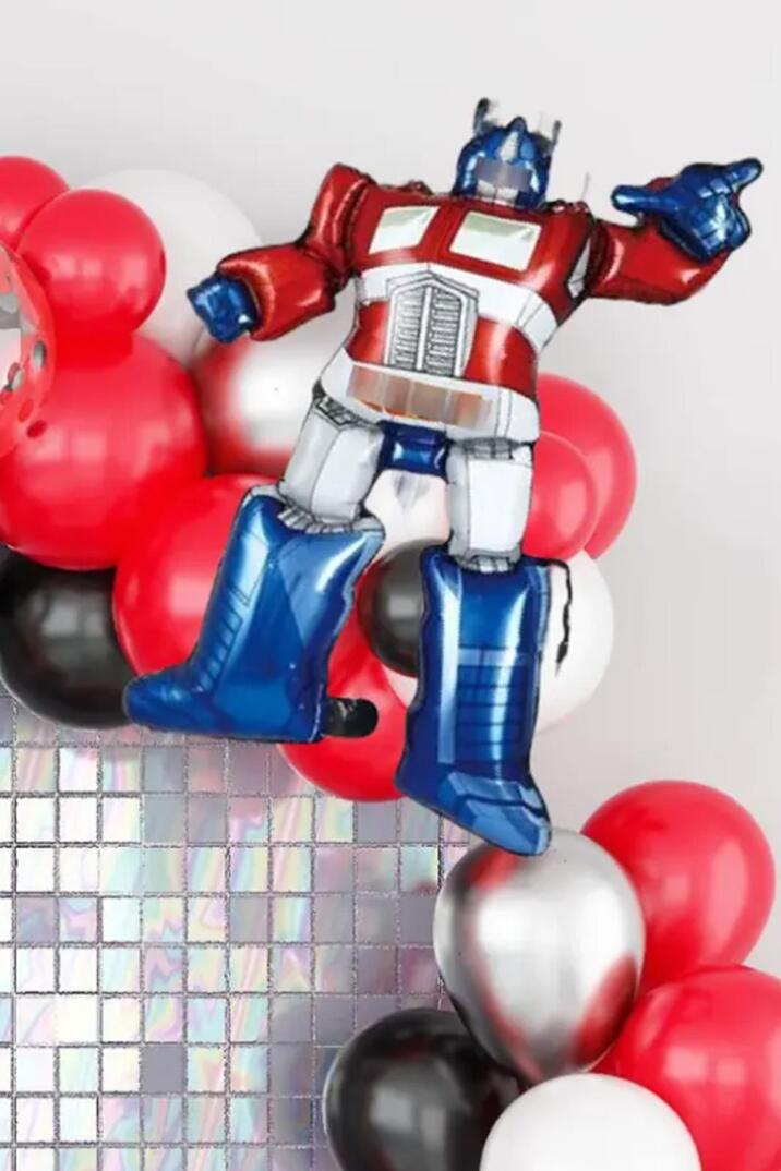 Transformers Folyo Balon Transformers Temalı Doğum Günü Balonu 73cm - 1