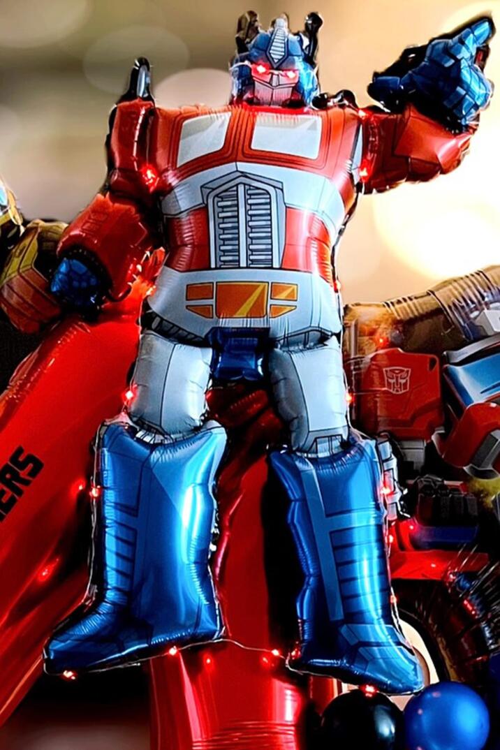 Transformers Folyo Balon Transformers Temalı Doğum Günü Balonu 73cm - 4