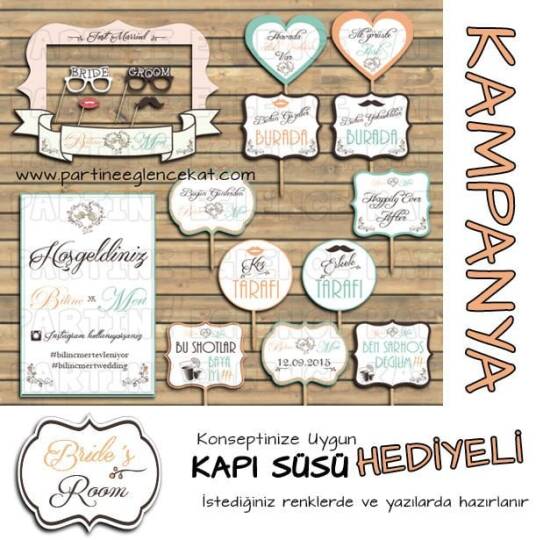 Turuncu-Mint Yeşili Konsept 3lü Kampanyalı Paket