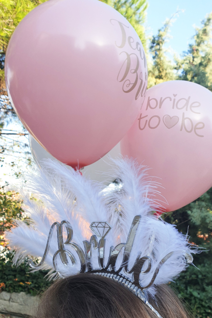 Tüylü Bride Taç, Gelin Tacı - 2
