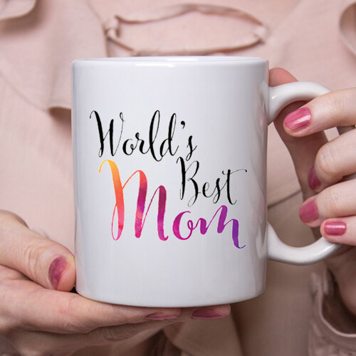 World's Best Mom Anneye Özel Kupa Bardak - 1