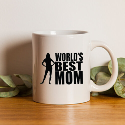 World's Best Mom Anneye Özel Kupa Bardak - 1