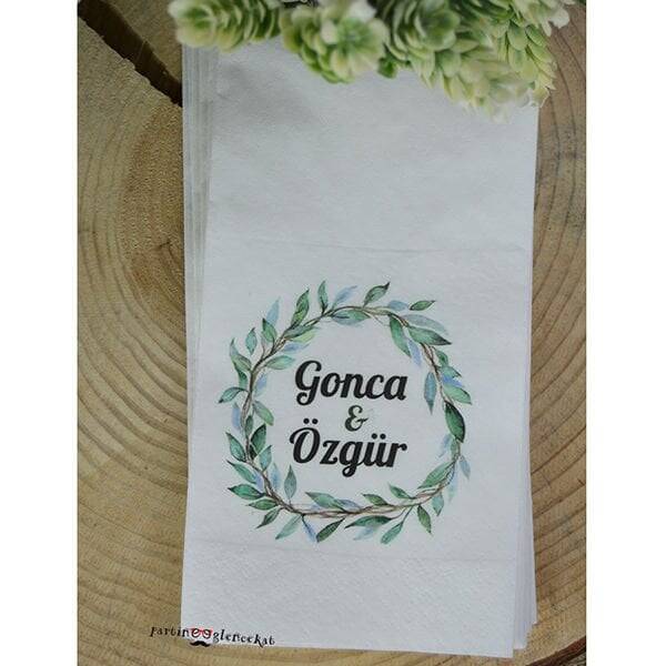 Yapraklı Konsept Peçete - 1