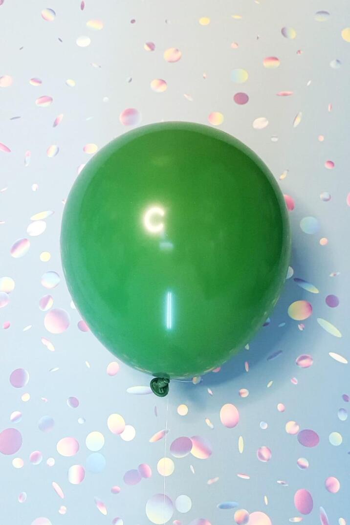 Yeşil Balon 10 Adet - 12 inc 30 cm Parti Balonu - 1