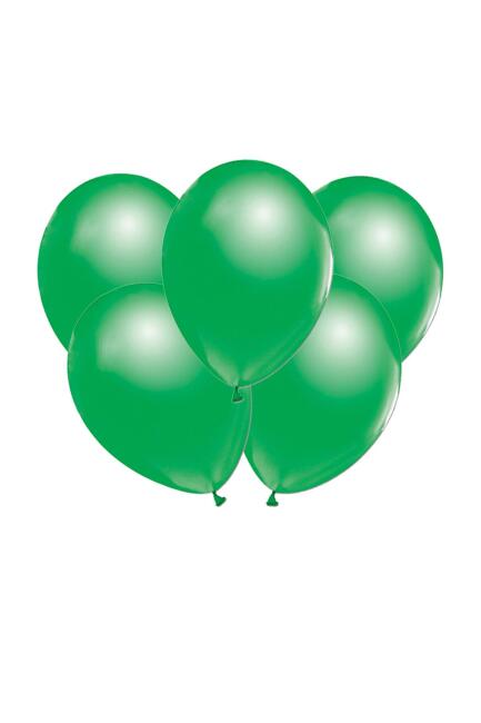 Yeşil Balon 10 Adet - 12 inc 30 cm Parti Balonu - 2