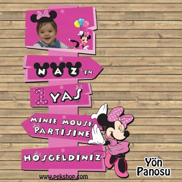 Yön Panosu - Minie Mouse Konsept - 1